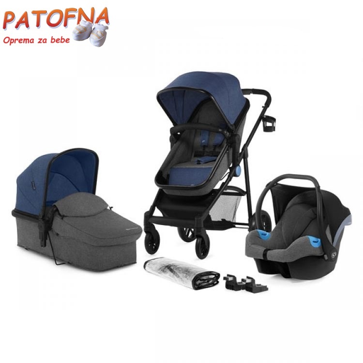 Kolica za bebe Kinderkraft JULI set 3u1 Kolica za bebe Kinderkraft JULI set 3u1