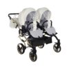Kolica za blizance Junama MIRROR SATIN DUO STANDARD set 2/3u1