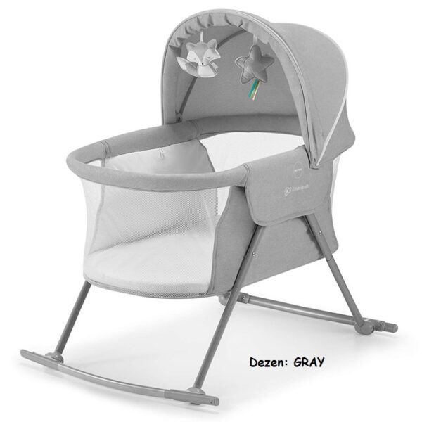 Kolevka za bebe Kinderkraft LOVI 2u1 GRAY