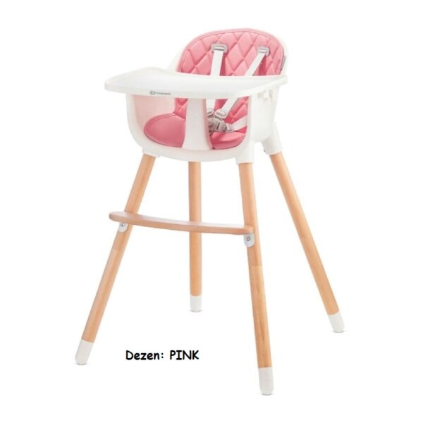 Hranilica za bebe Kinderkraft SIENNA 2u1 PINK