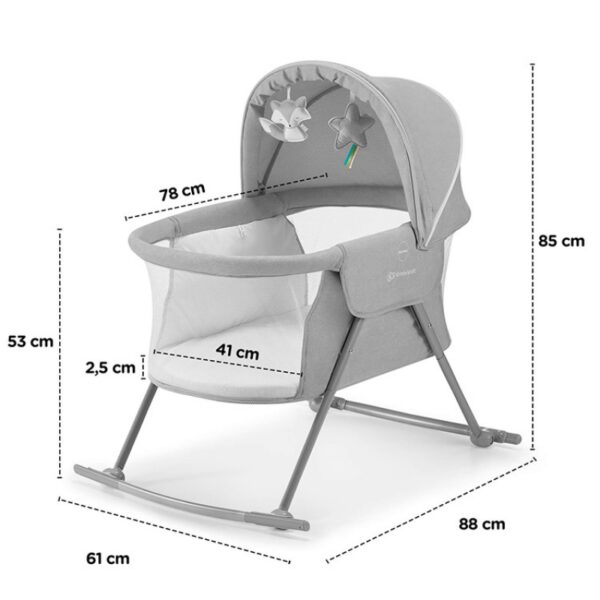 Kolevka za bebe Kinderkraft LOVI 2u1