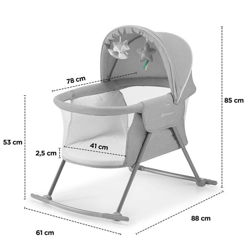 Kolevka za bebe Kinderkraft LOVI 2u1 Kolevka za bebe Kinderkraft LOVI 2u1