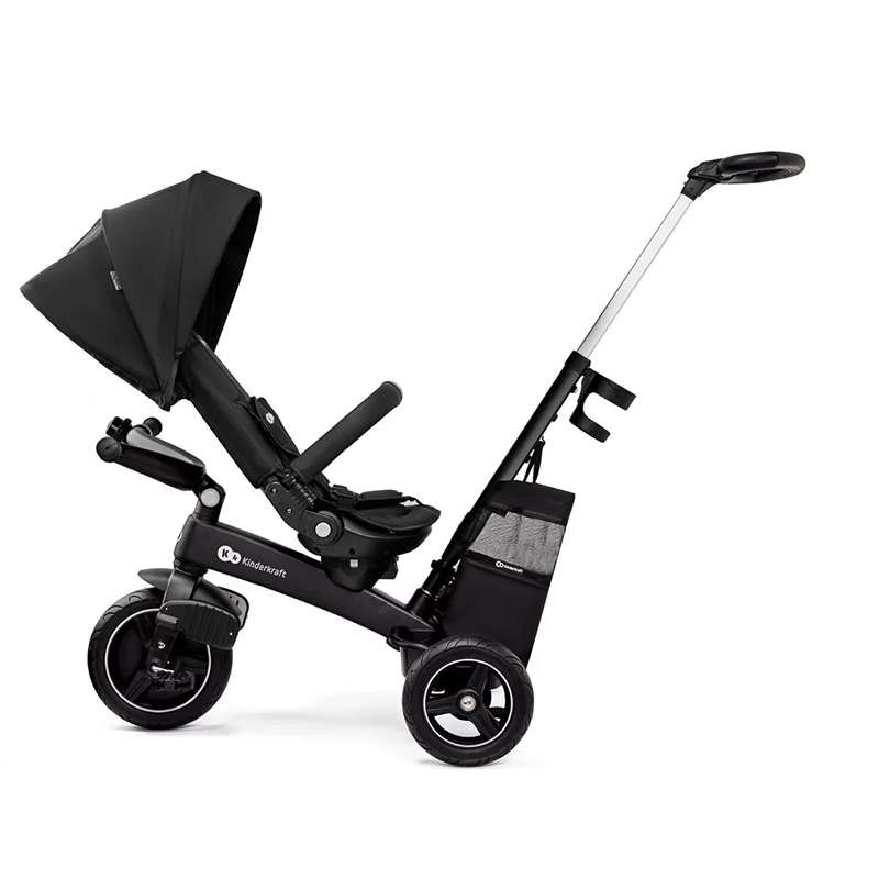 Tricikli / guralica za decu, Kinderkraft EASY TWIST BLACK