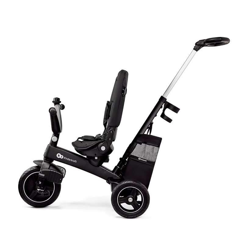 Tricikli / guralica za decu, Kinderkraft EASY TWIST BLACK