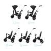 Tricikli / guralica za decu, Kinderkraft EASY TWIST BLACK
