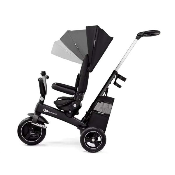 Tricikli / guralica za decu, Kinderkraft EASY TWIST BLACK