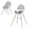 Hranilica Kinderkraft Fini 2 u 1, FULL GRAY