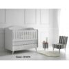Krevetac za bebe Belis SIENA 2u1 WHITE