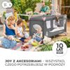 Prenosivi krevetac za bebe Kinderkraft JOY ACC 2u1
