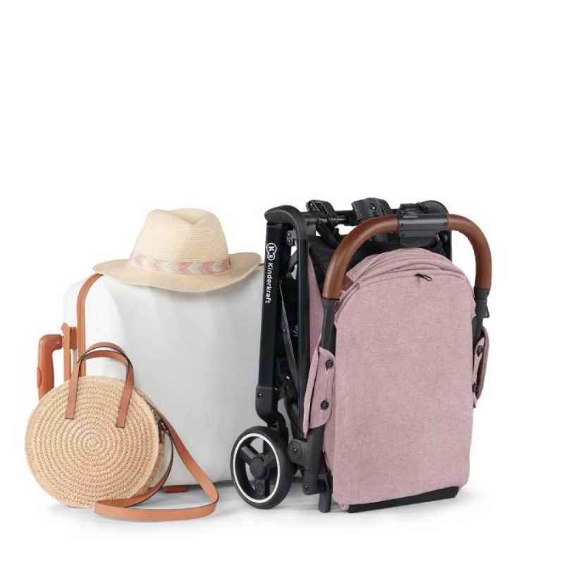 Kišobran kolica Kinderkraft Nubi, dezen PINK Kišobran kolica Kinderkraft Nubi, dezen PINK