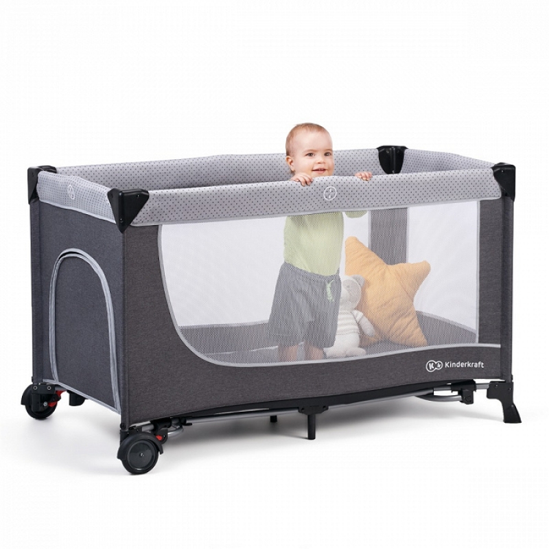 Prenosivi krevetac za bebe Kinderkraft LEODY ACC 2u1