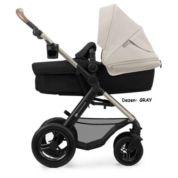 Kolica za bebe Kinderkraft MOOV 2 set 3u1 GRAY