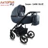 Kolica za bebe Bexa Air 2u1, DARK BLUE