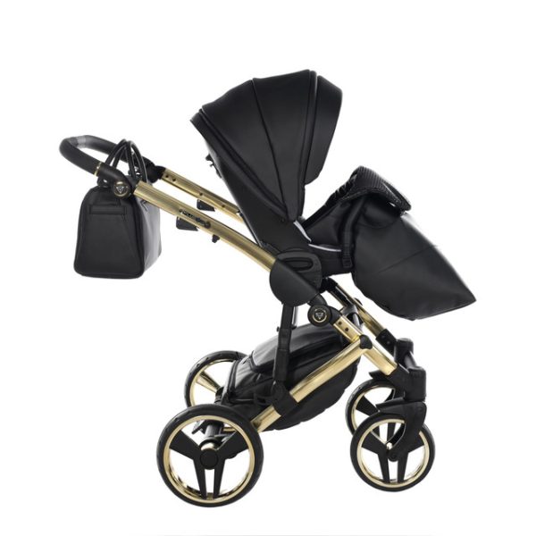 Kolica za bebe Junama Fluo 3u1 BLACK GOLD