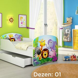 Krevet za decu Acma 1 sa fiokom 180×80 01