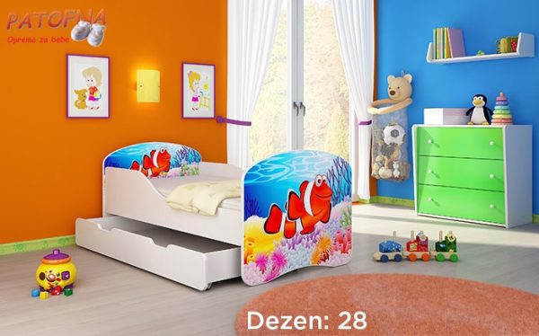 Krevet za decu Acma 1 sa fiokom 160×80 28