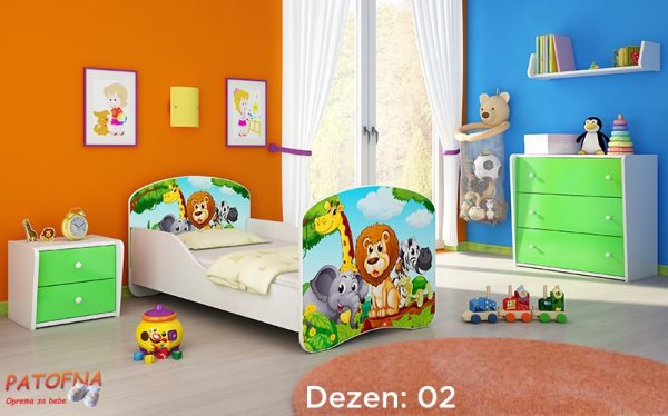 Krevet za decu Acma 1 bez fioke 160×80 02