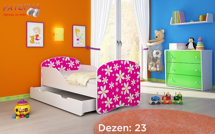 Krevet za decu Acma 1 140×70 sa fiokom, 23