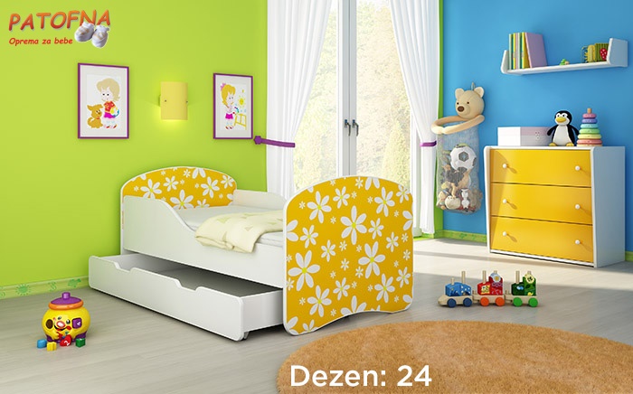 Krevet za decu Acma 1 140×70 sa fiokom, 24