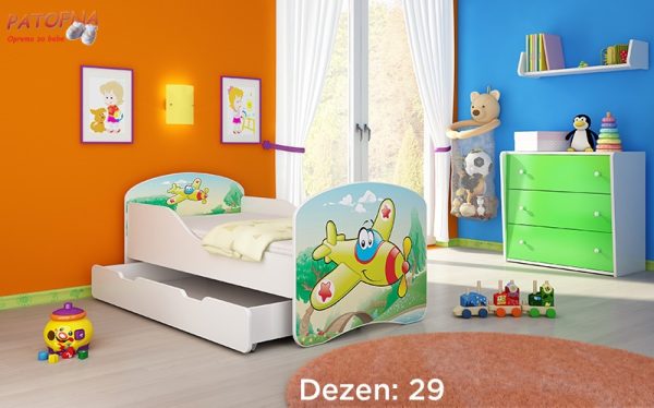 Krevet za decu Acma 1 140×70 sa fiokom, 29