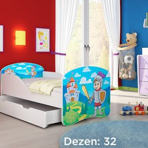 Krevet za decu Acma 1 140×70 sa fiokom, 32