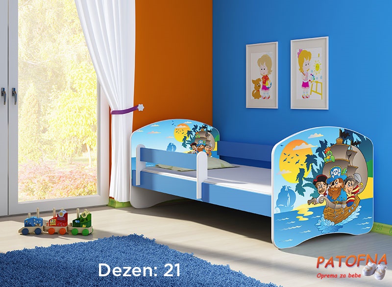 Krevet za decu Acma 2 BLUE 140×70 21