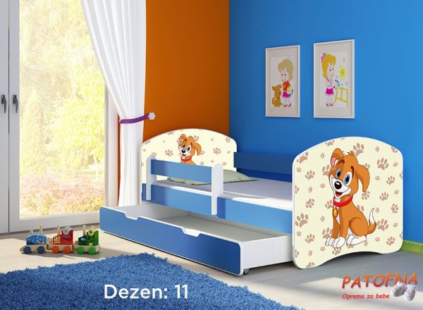 Krevet za decu Acma 2 BLUE 160×80 F 11