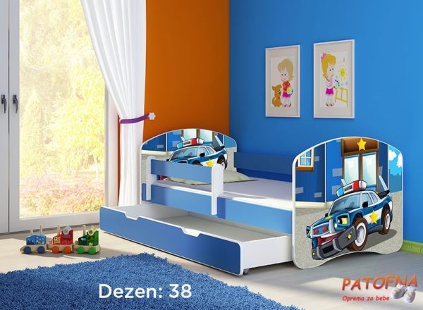 Krevet za decu Acma 2 BLUE 140×70 F 38