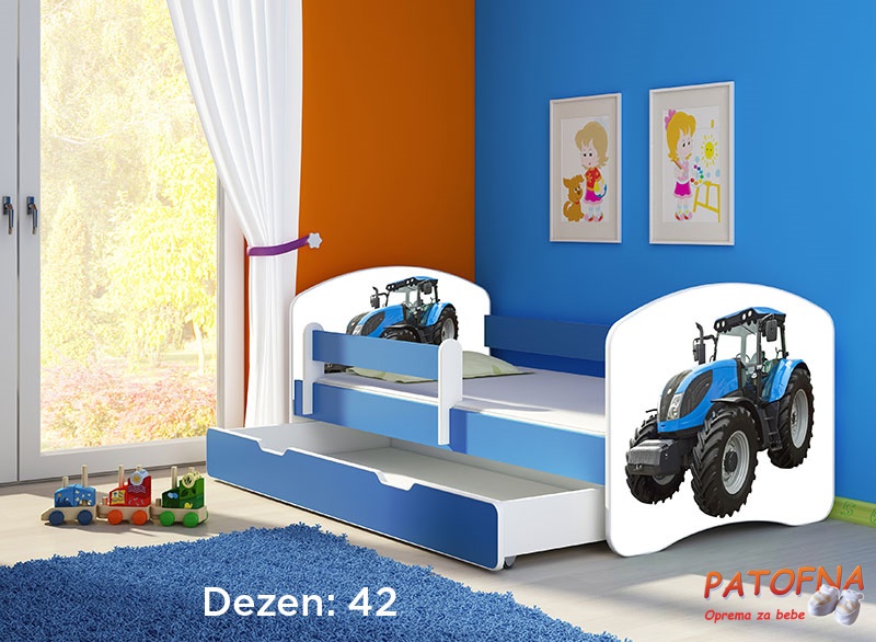 Krevet za decu Acma 2 BLUE 180×80 F 42