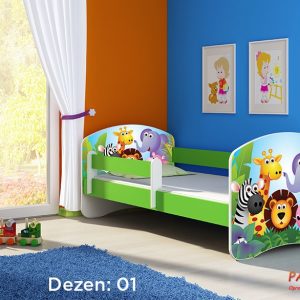 Krevet za decu Acma 2 GREEN 140×70 BF 01