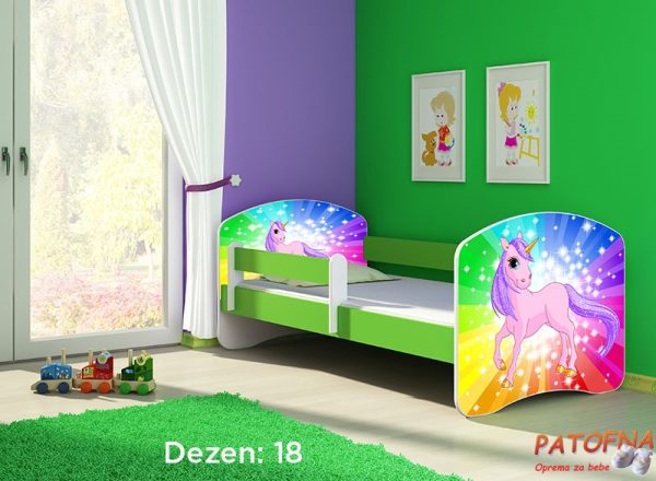 Krevet za decu Acma 2 GREEN 180×80 BF 18
