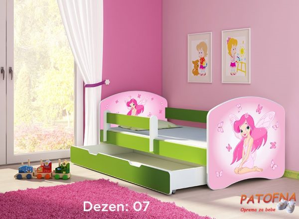 Krevet za decu Acma 2 GREEN 180×80 F 07