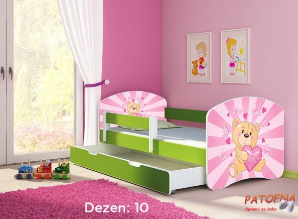 Krevet za decu Acma 2 GREEN 160×80 F 10