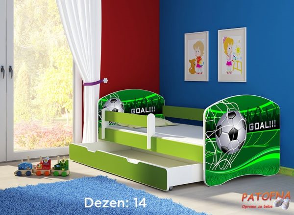 Krevet za decu Acma 2 GREEN 180×80 F 14