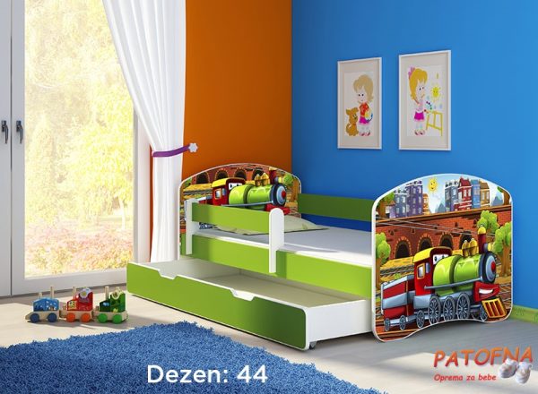 Krevet za decu Acma 2 GREEN 140×70 44