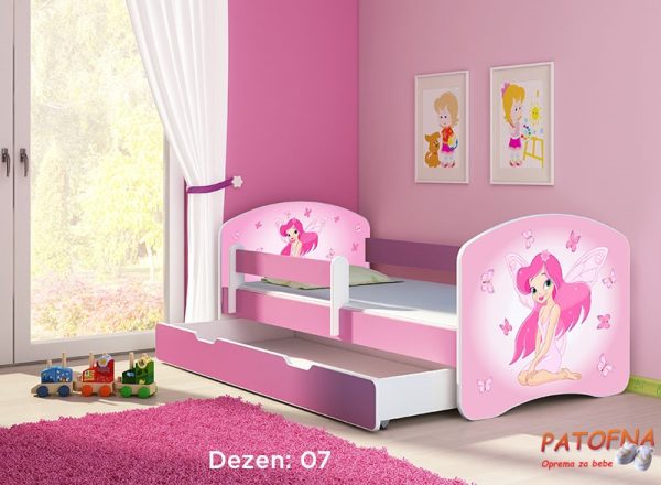 Krevet za decu Acma 2 PINK 180×80 F 07