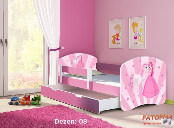 Krevet za decu Acma 2 PINK 180×80 F 08