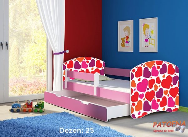 Krevet za decu Acma 2 PINK 180×80 F 25