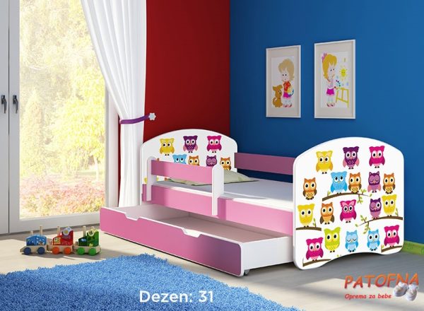 Krevet za decu Acma 2 PINK 180×80 F 31