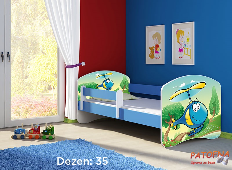 Krevet za decu Acma 2 BLUE 140×70 35