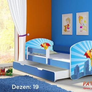 Krevet za decu Acma 2 BLUE 140×70 F 19