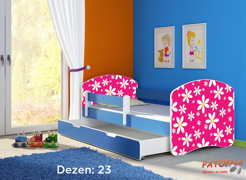 Krevet za decu Acma 2 BLUE 140×70 F 23