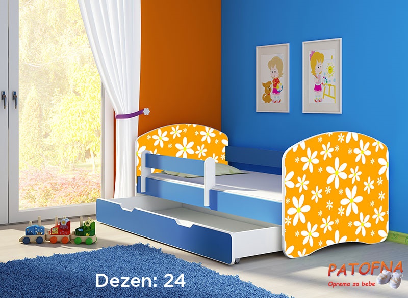 Krevet za decu Acma 2 BLUE 140×70 F 24