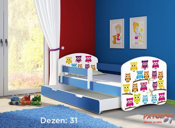 Krevet za decu Acma 2 BLUE 140×70 F 31