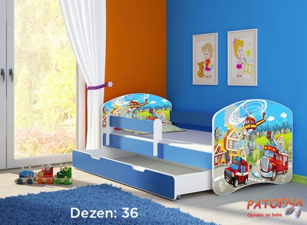 Krevet za decu Acma 2 BLUE 140×70 F 36