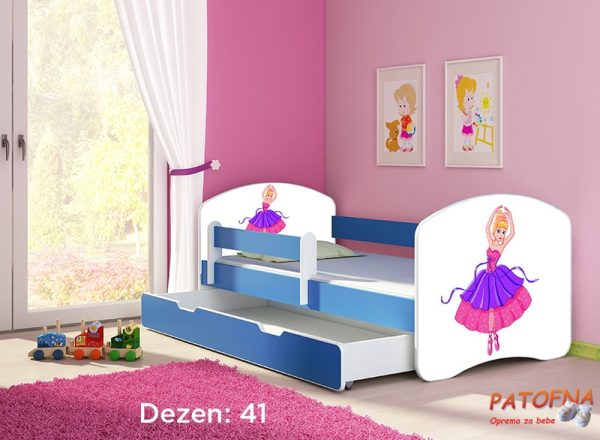 Krevet za decu Acma 2 BLUE 140×70 F 41