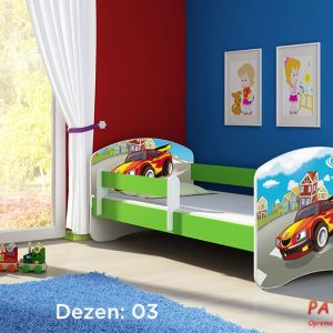 Krevet za decu Acma 2 GREEN 140×70 BF 03