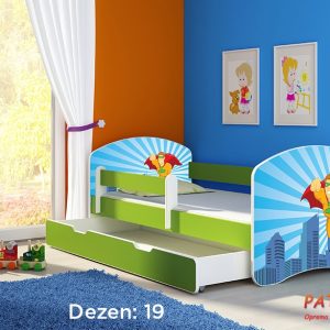 Krevet za decu Acma 2 GREEN 140×70 19