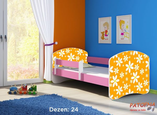 Krevet za decu Acma 2 PINK 140×70 BF 24