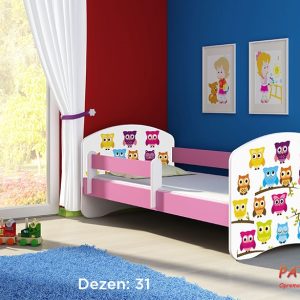 Krevet za decu Acma 2 PINK 140×70 BF 31